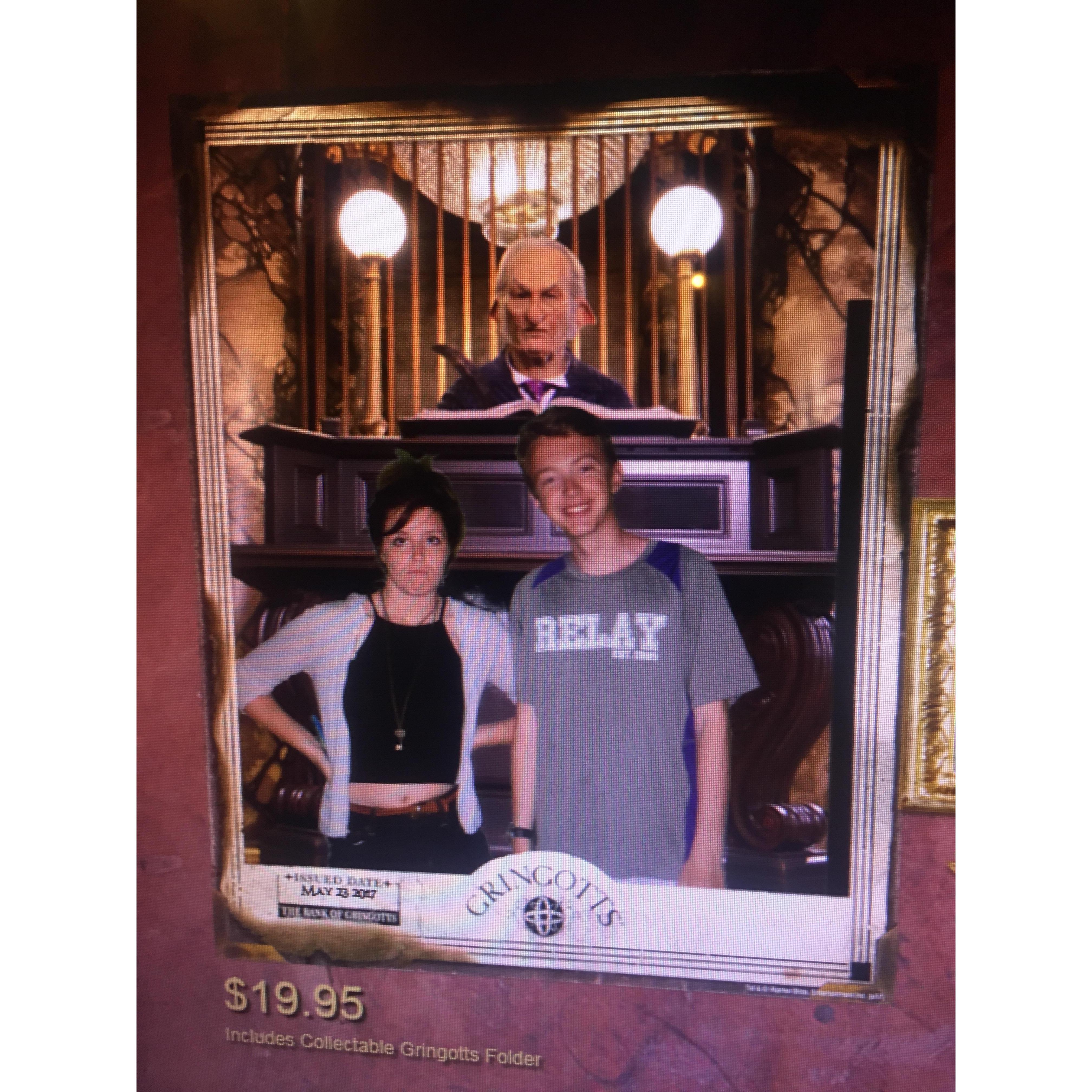 Bradly and Hannah visit Universal Studios Florida together while Bradly was working in Orlando, FL. June 2017
