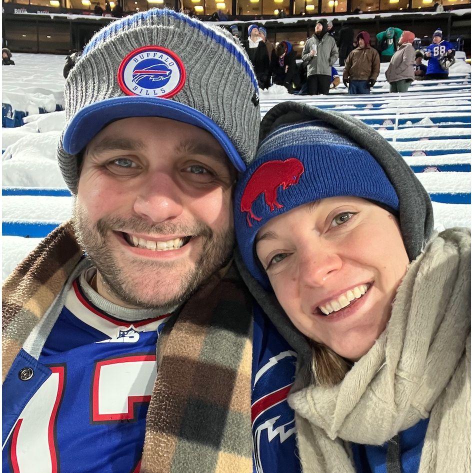 Our first Bills game!