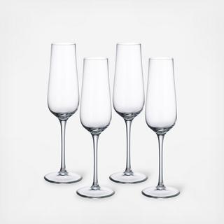 Purismo Champagne Flute, Set of 4
