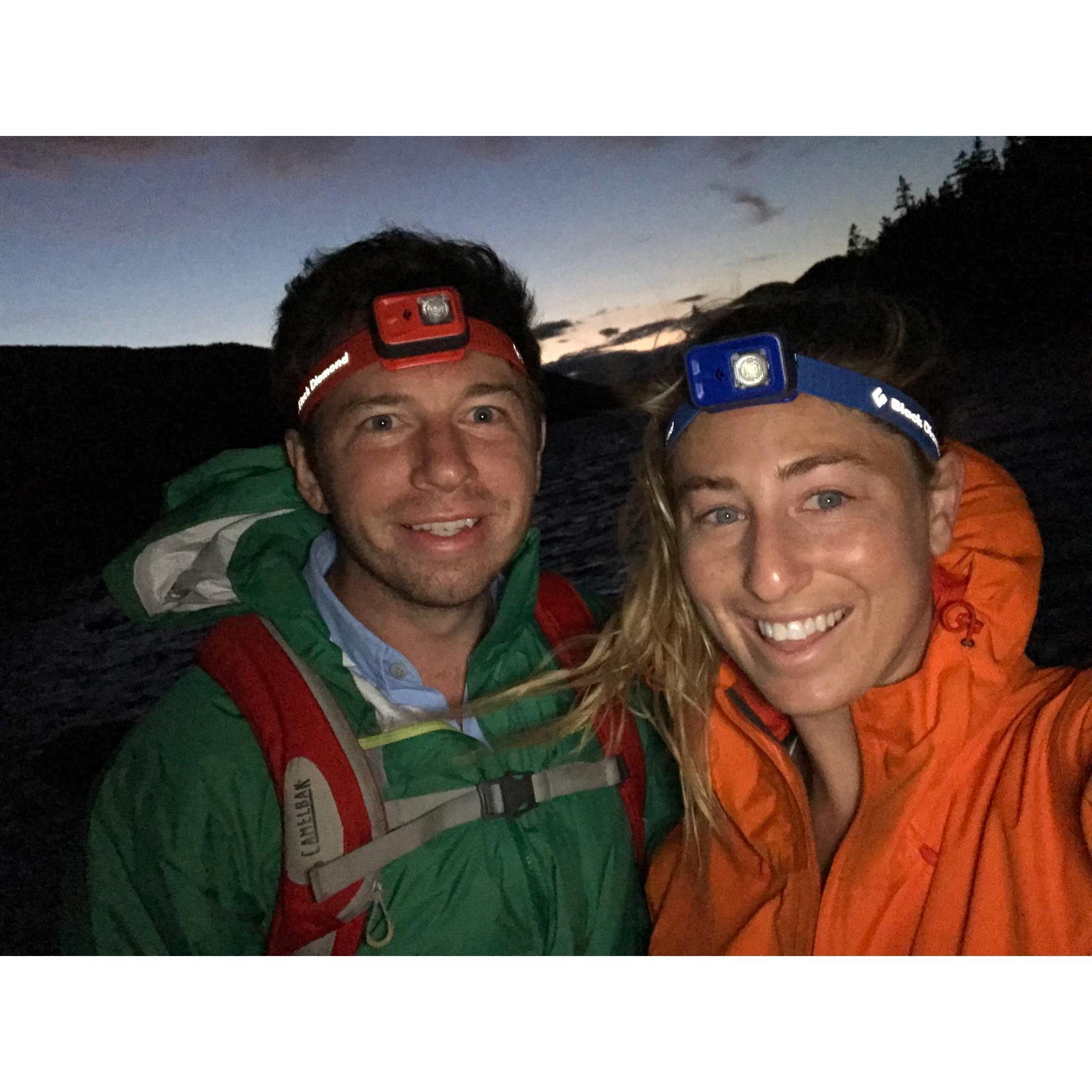 Let's sleep on Cadillac Mountain, ME... it will be fun
