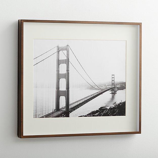 Brushed Antique Bronze 11x14 Frame (Brushed Gunmetal)