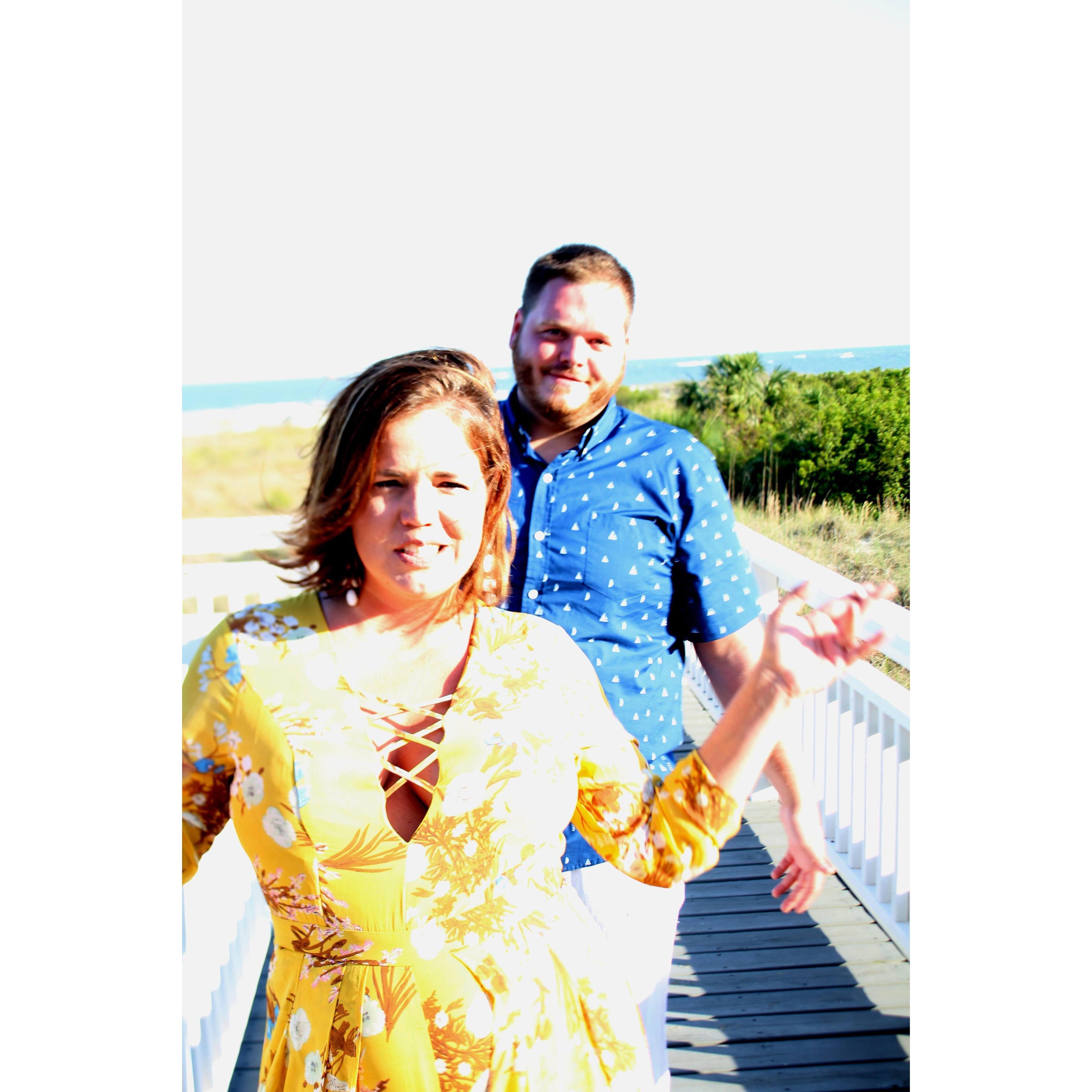 We Dress Up Sometimes, but we like the homeless casual look most of the time!!