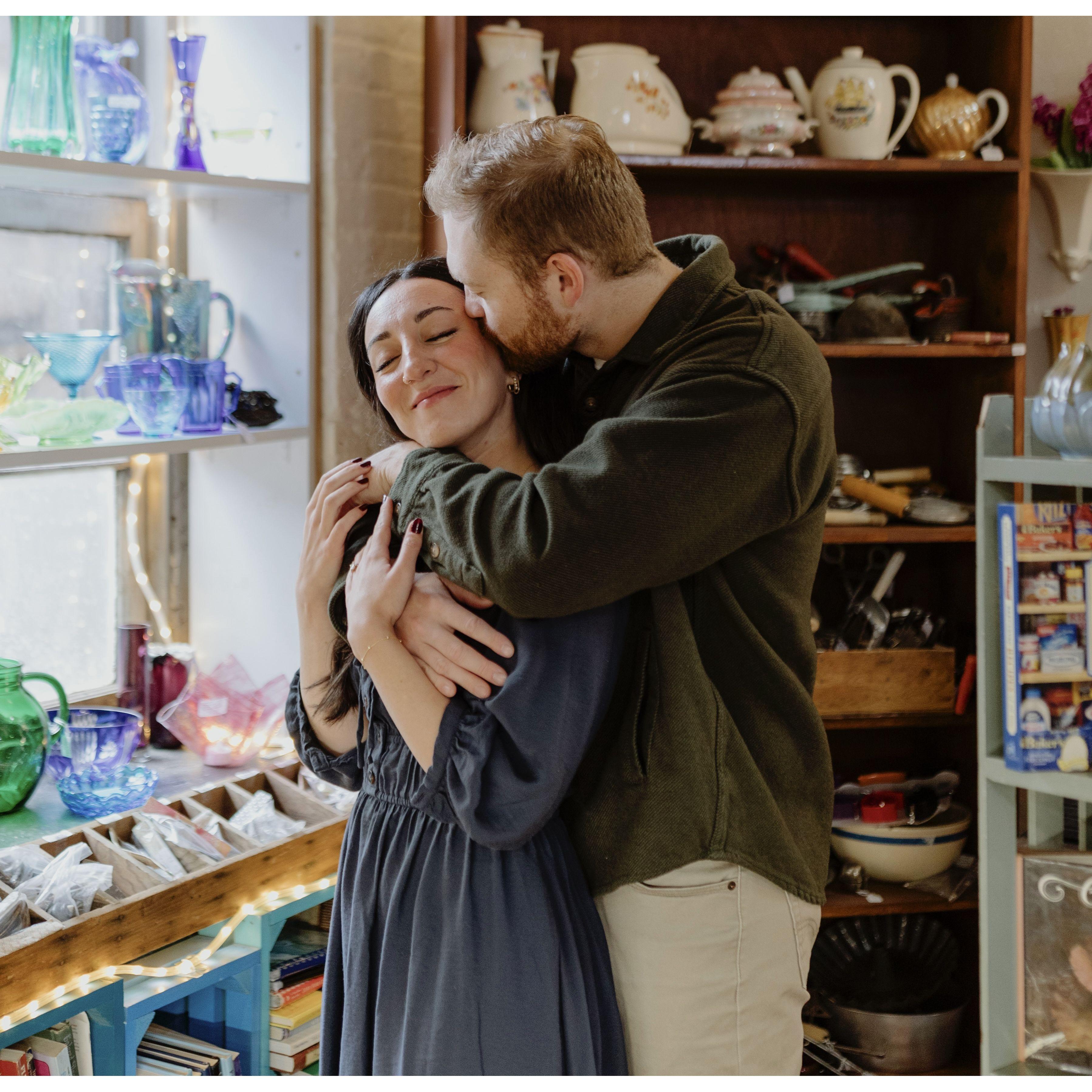 Engagement session.