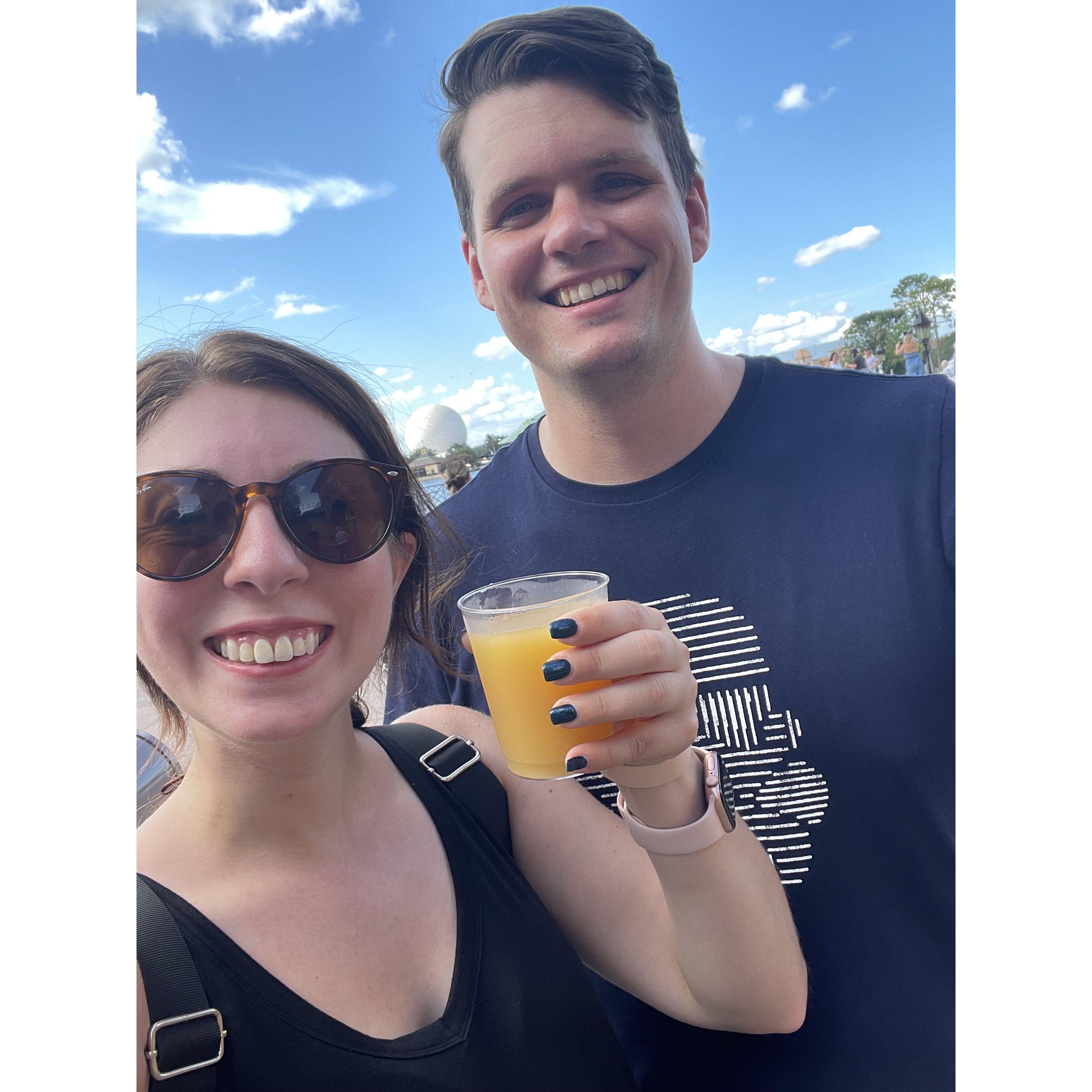 Drinking around the world in Disney, 2021