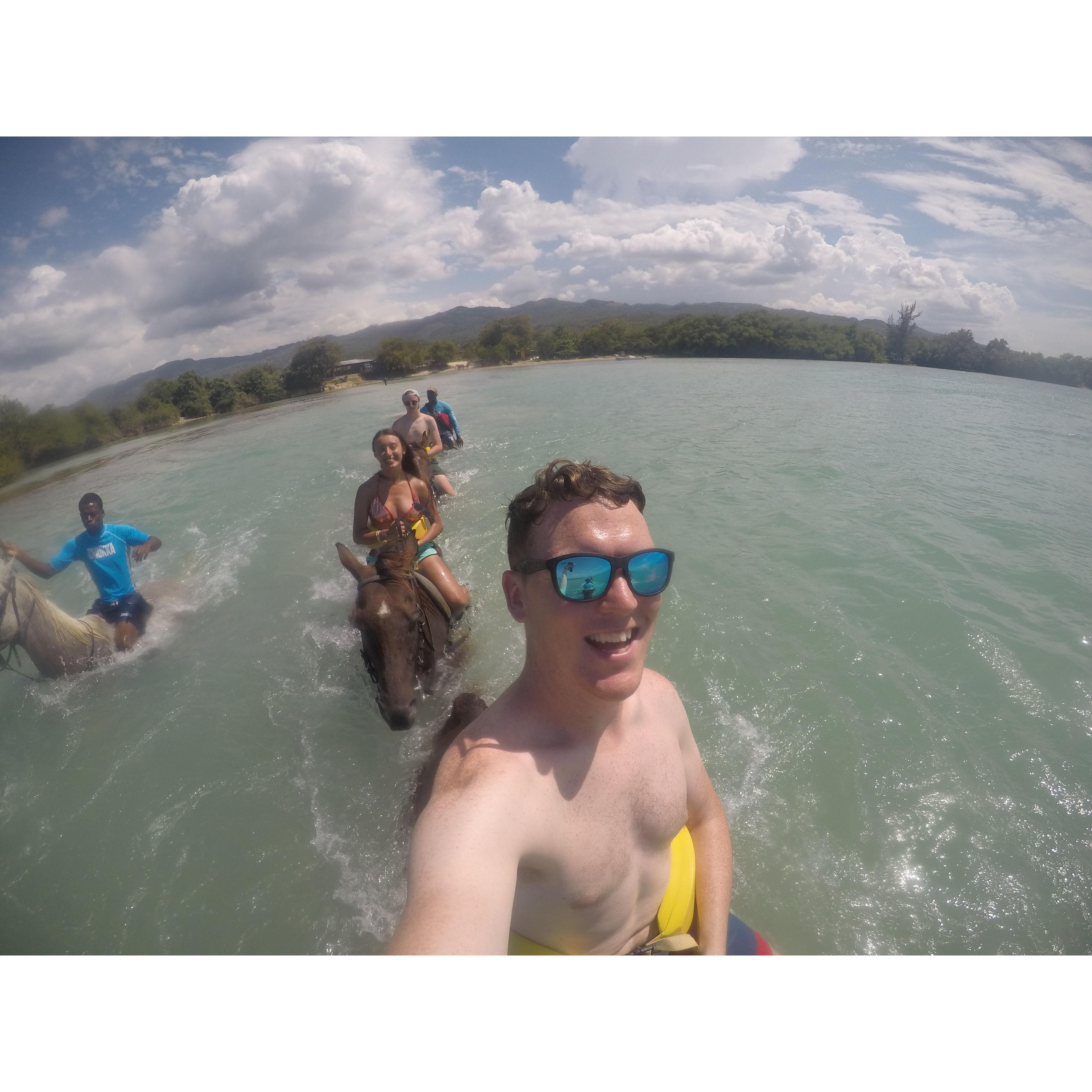 Horseback riding in Jamaica