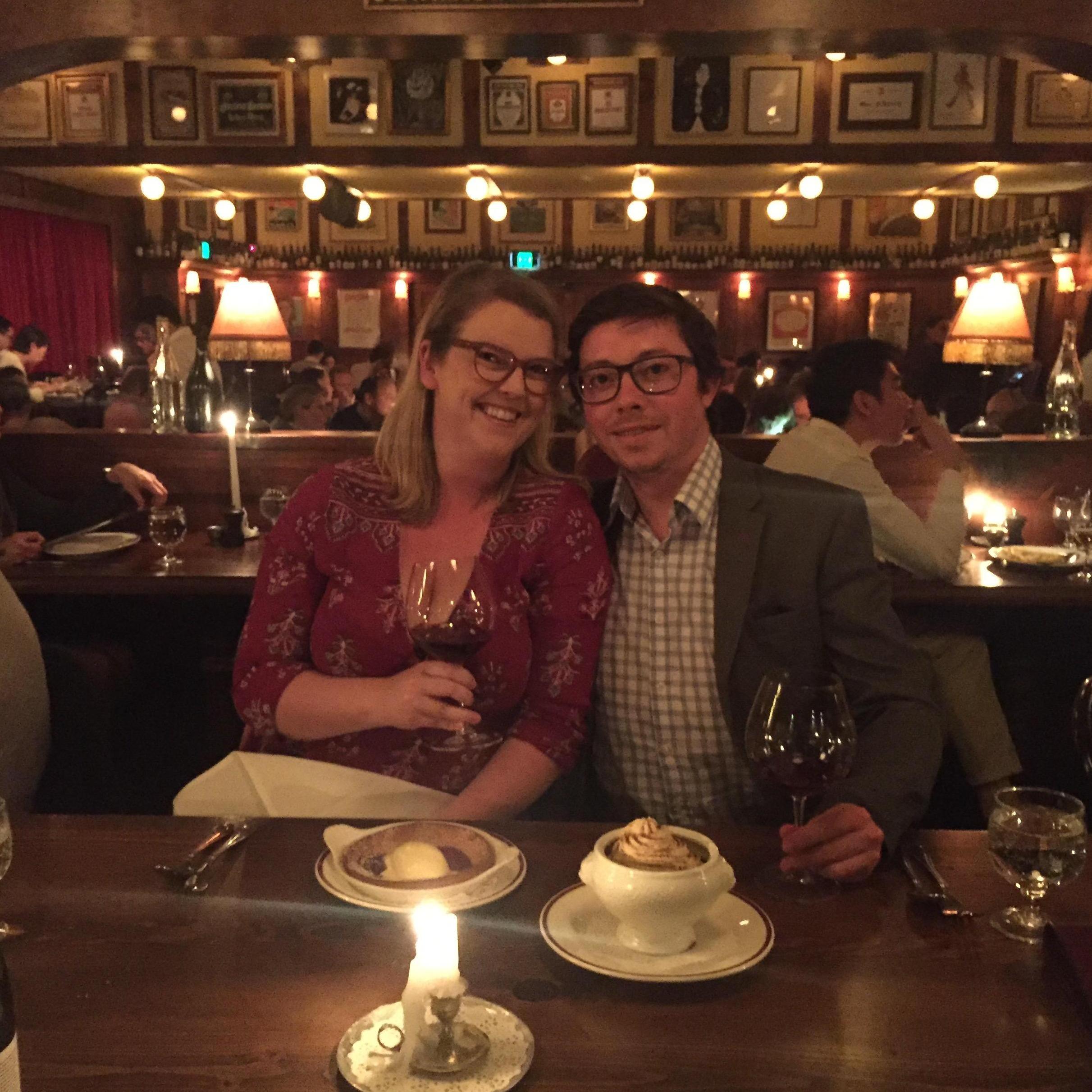 Two year anniversary at Hubert - August 2017