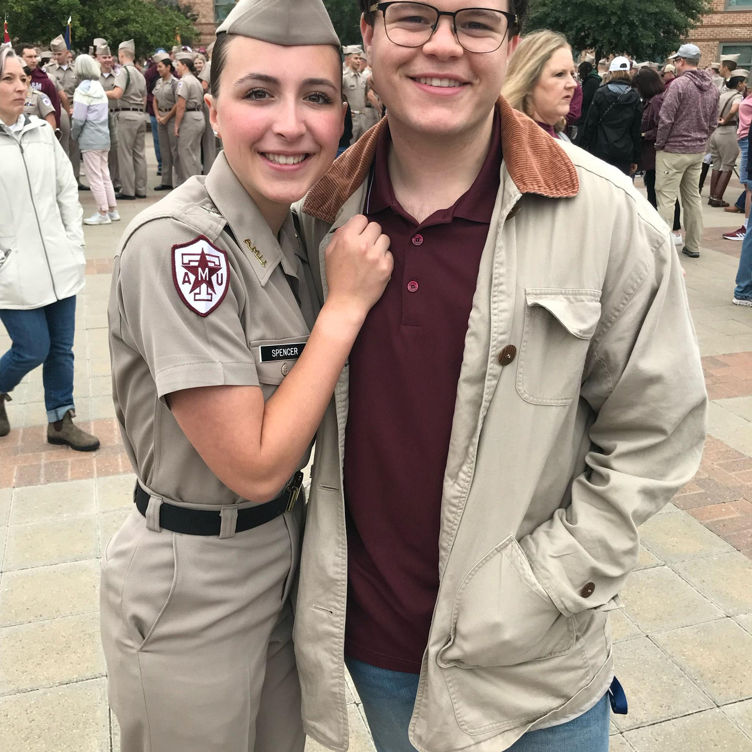 my freshman year march in!