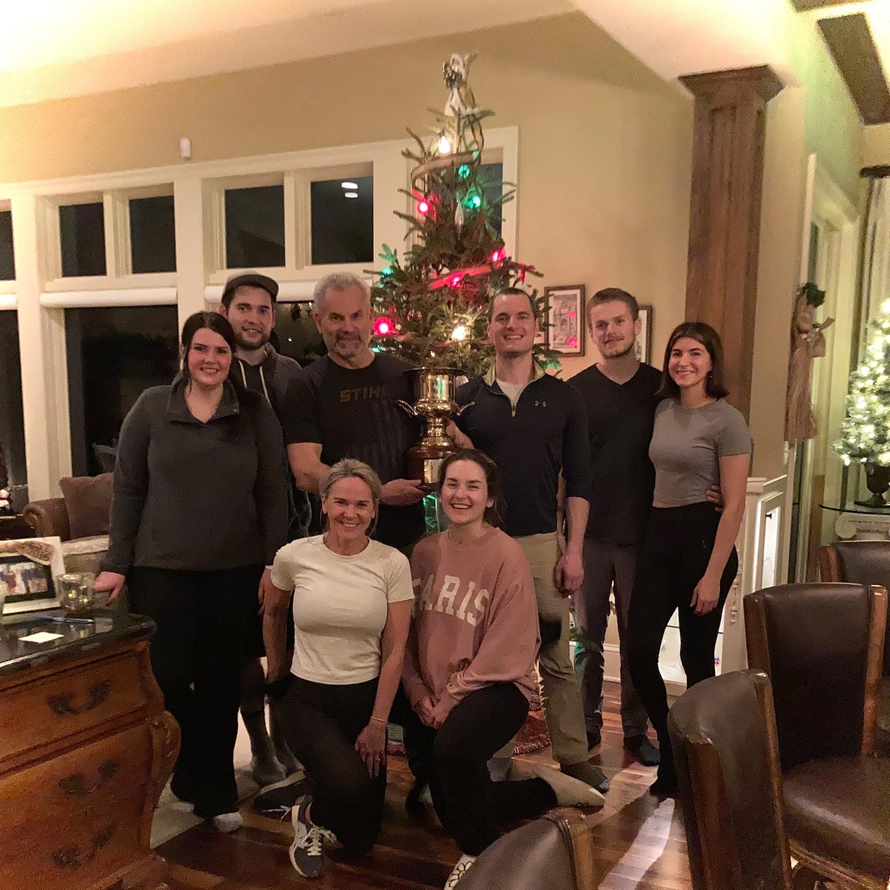 Jeff’s first visit to Minnesota complete with tubing and a bass fishing trophy - December 2022