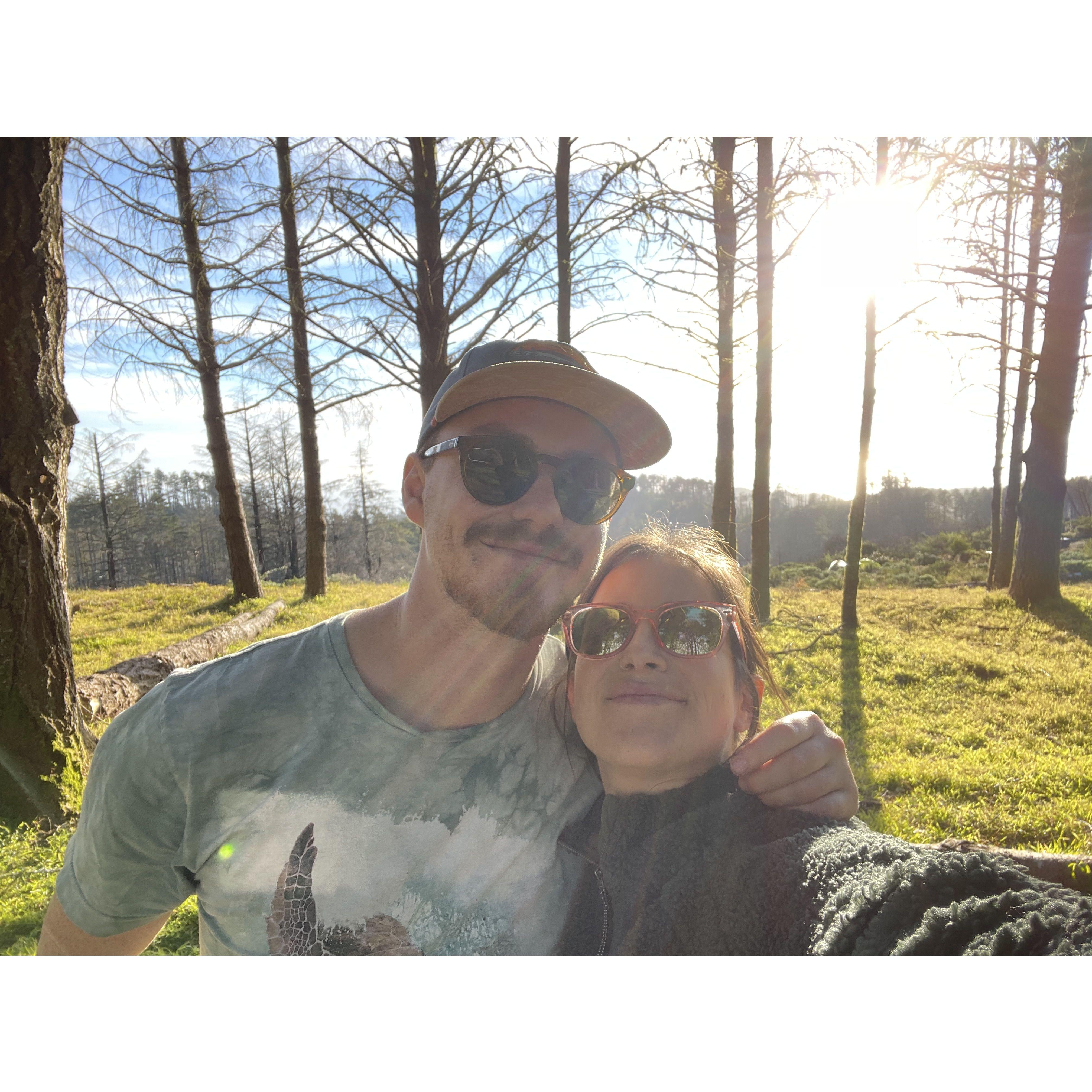 Camping trip in Point Reyes, California