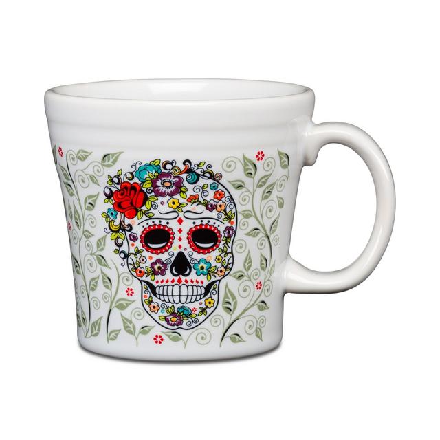Fiesta Skull and Vine Sugar Tapered Mug