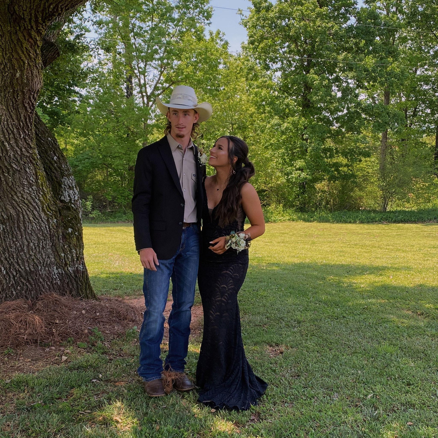 Ashton's senior prom