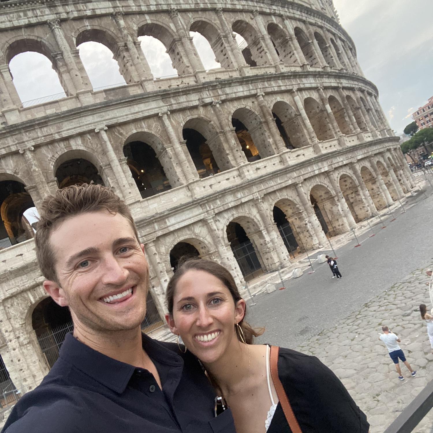 We love to travel and agreed we could stay in Italy for another few weeks before we missed home