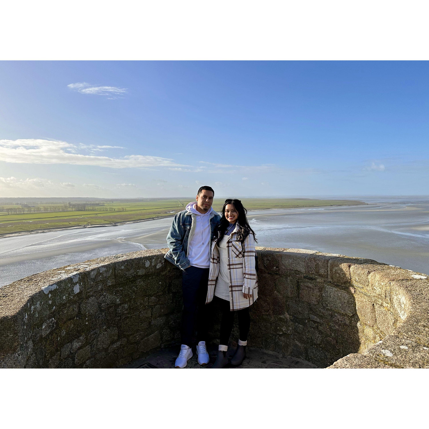 Beautiful Normandy. Shout out to the camera man..
