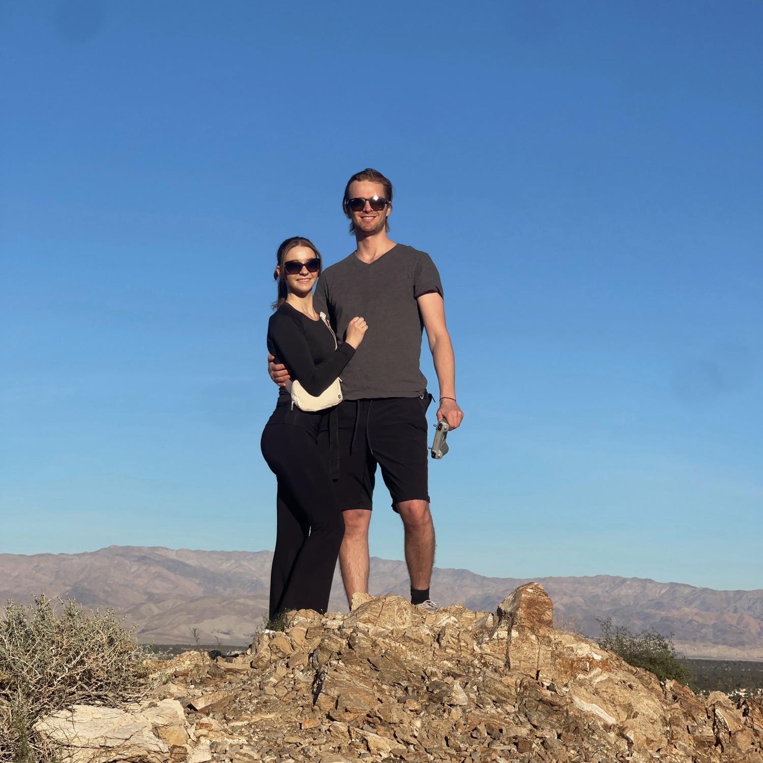 Hiking in Palm Springs!