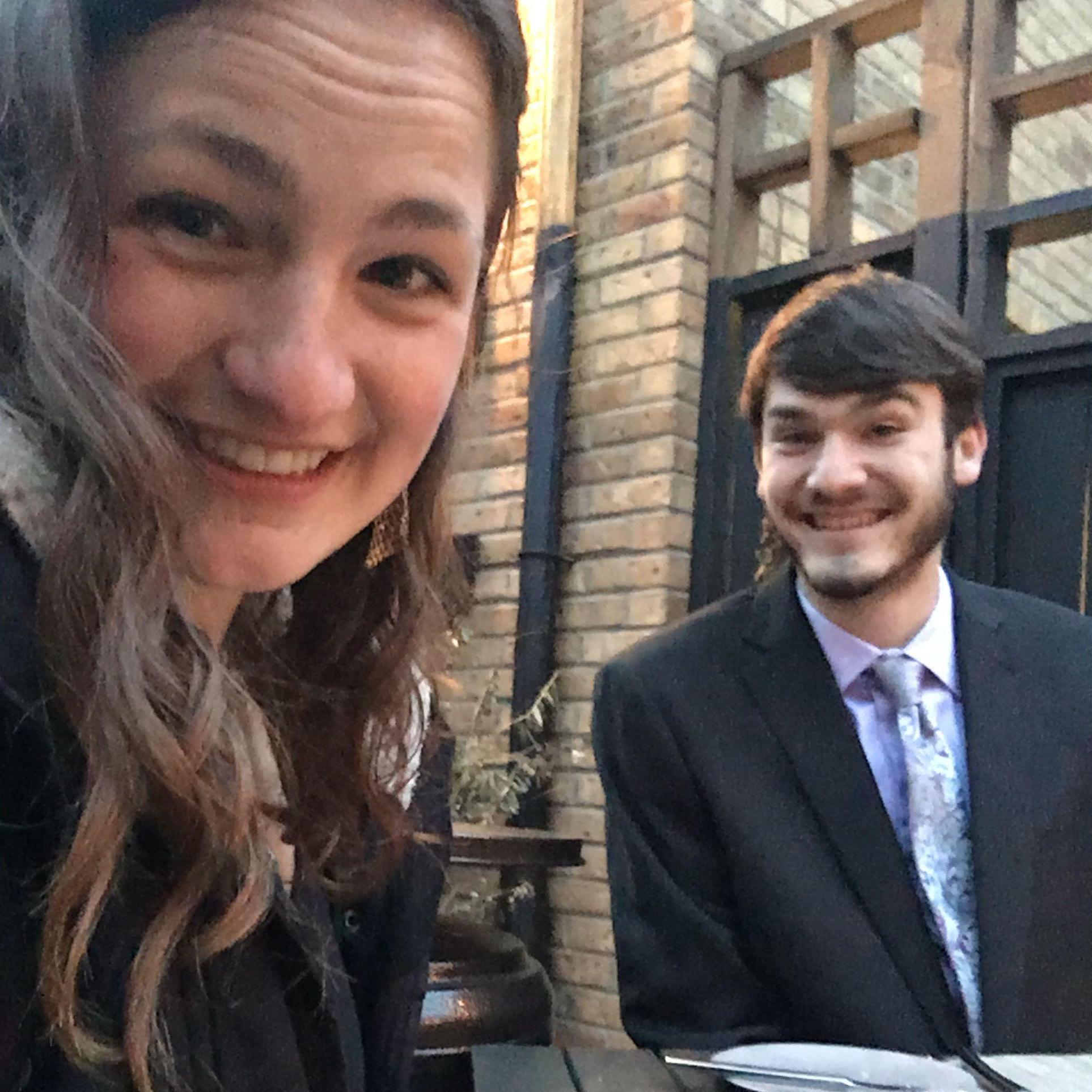 Karsten and Sophie celebrate their one-year dating anniversary at the super fancy Boka Restaurant in Chicago.