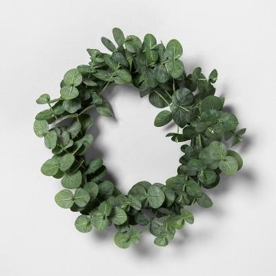 Faux Eucalyptus Wreath - Hearth & Hand™ with Magnolia