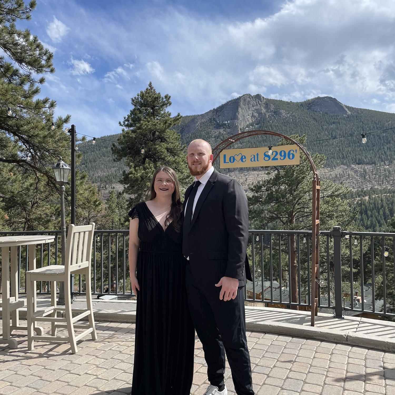 Drove from NC to CO to celebrate Imma and James’s beautiful wedding.