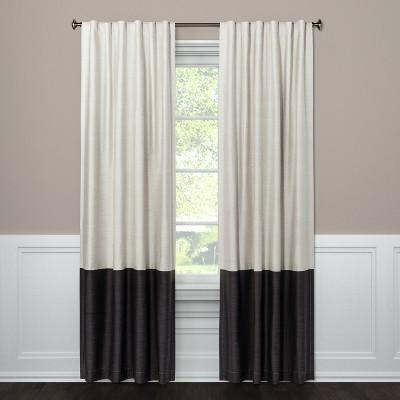 Blackout Curtain Panel Library Gray 84" - Project 62™