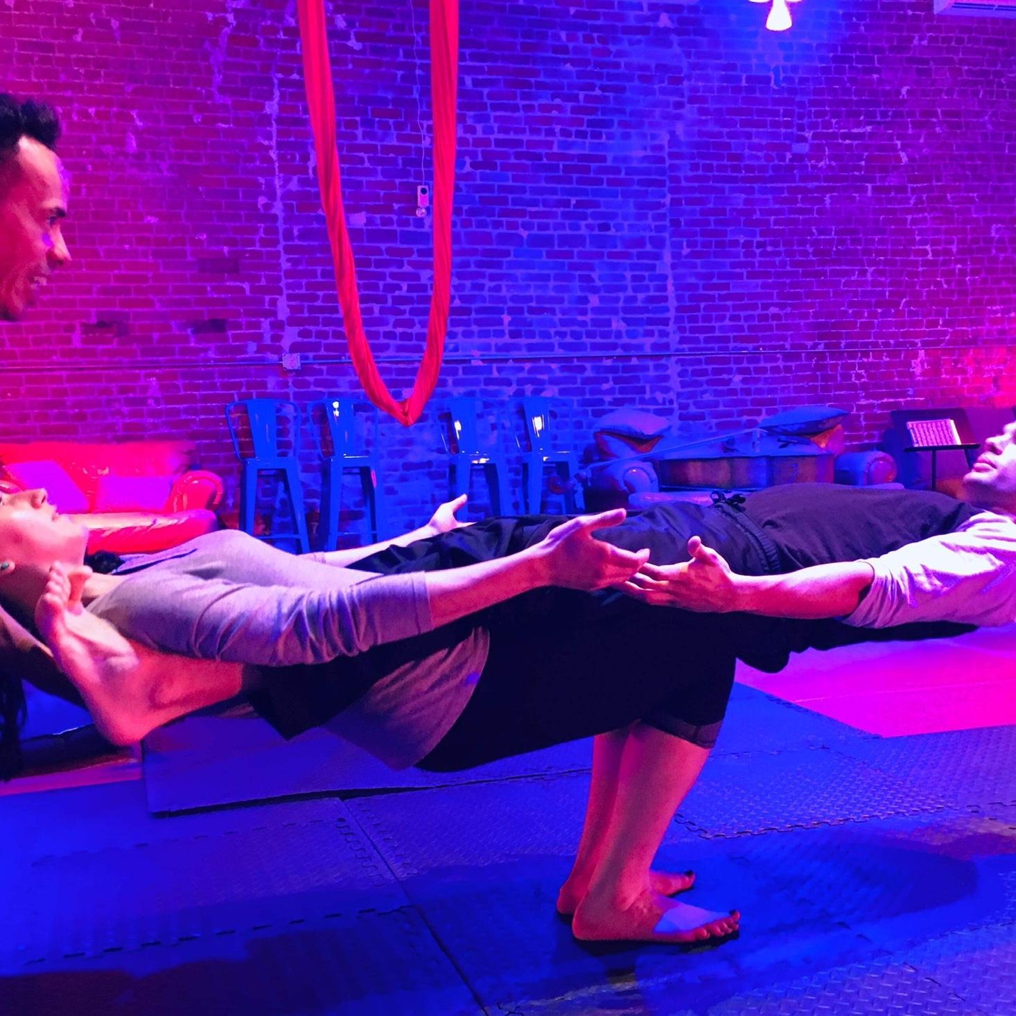 Balancing each other out!