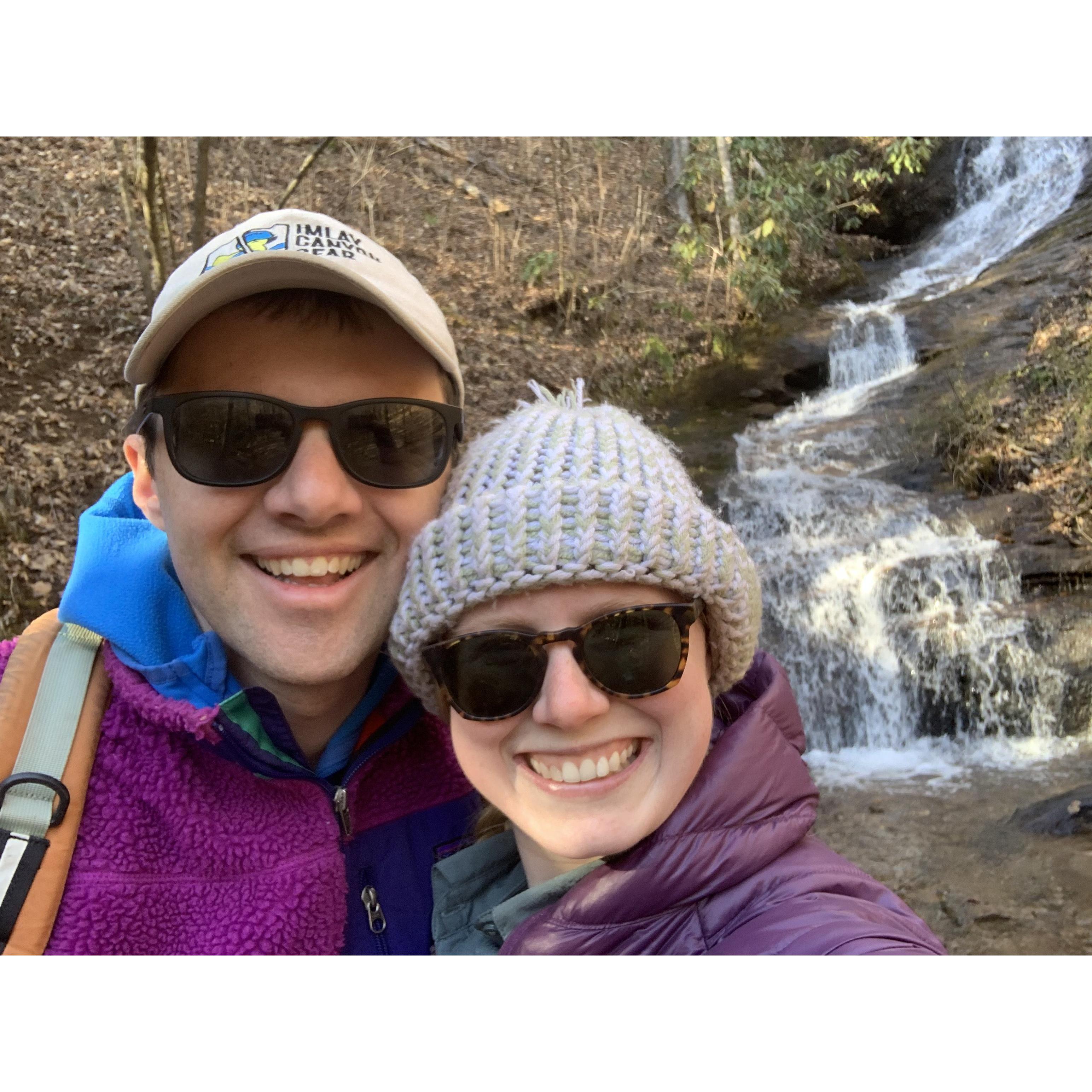 Chasing waterfalls in North Carolina!