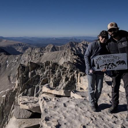 On top of the world, Mount Whitney, June 2022