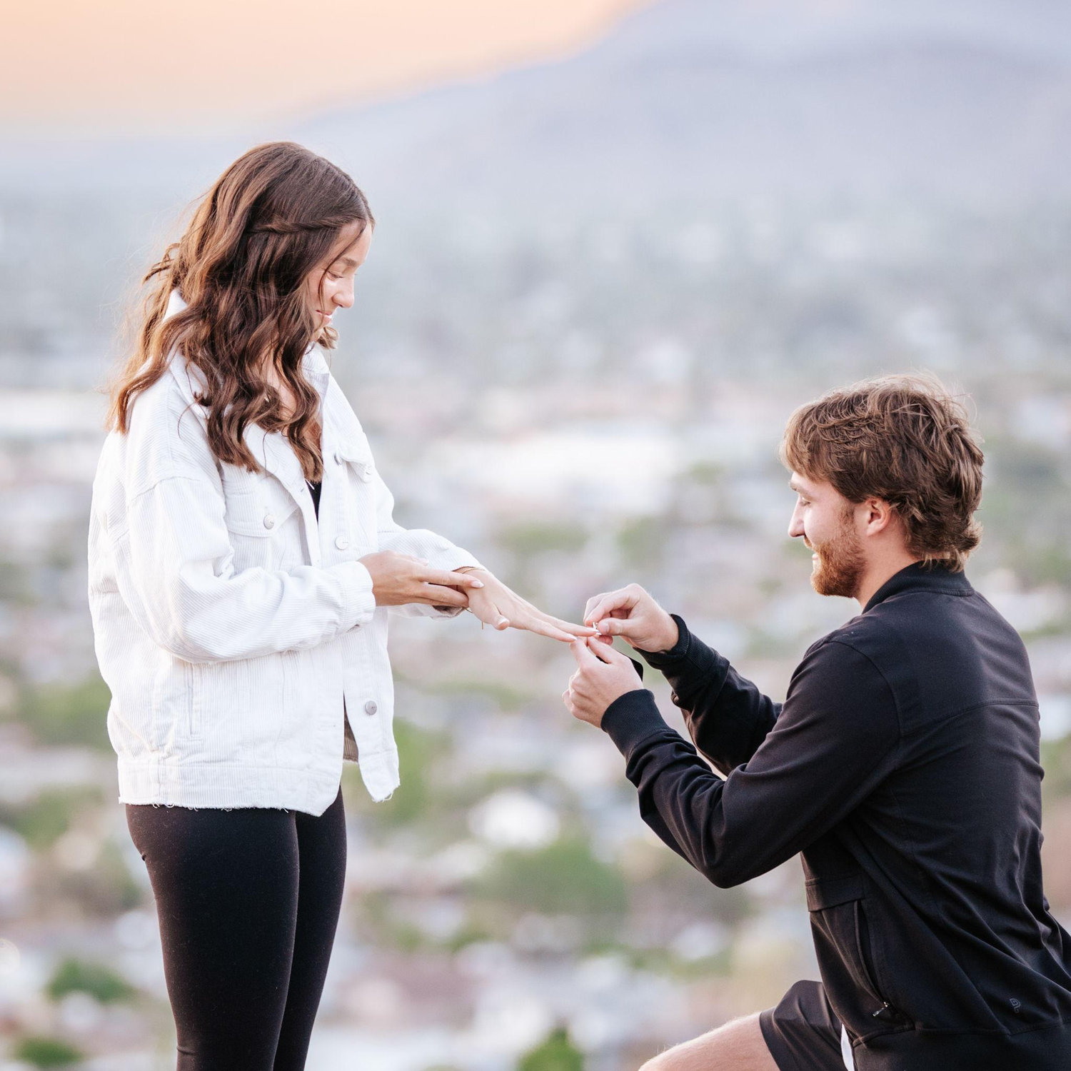 They are engaged!!
