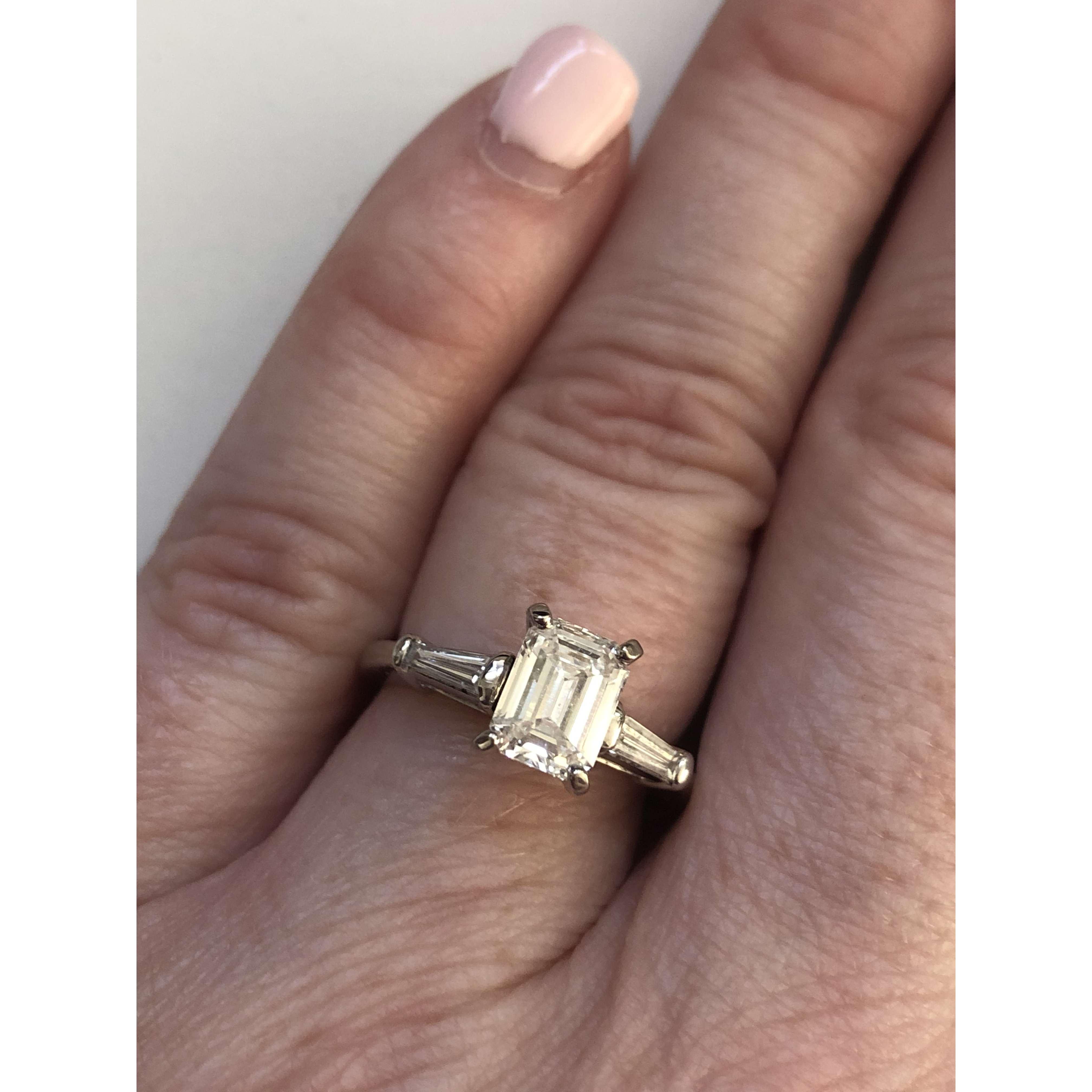 The engagement ring. February 2022.