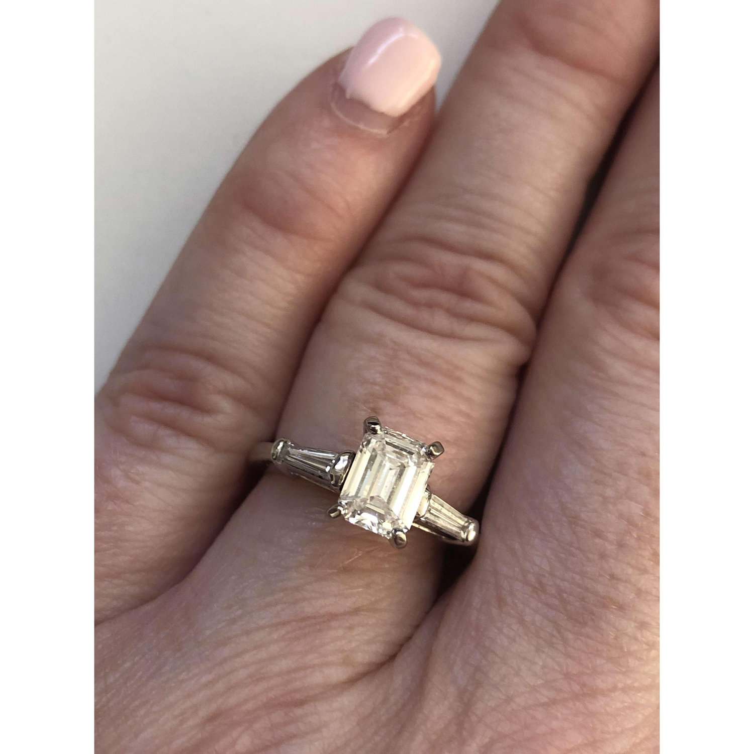 The engagement ring. February 2022.
