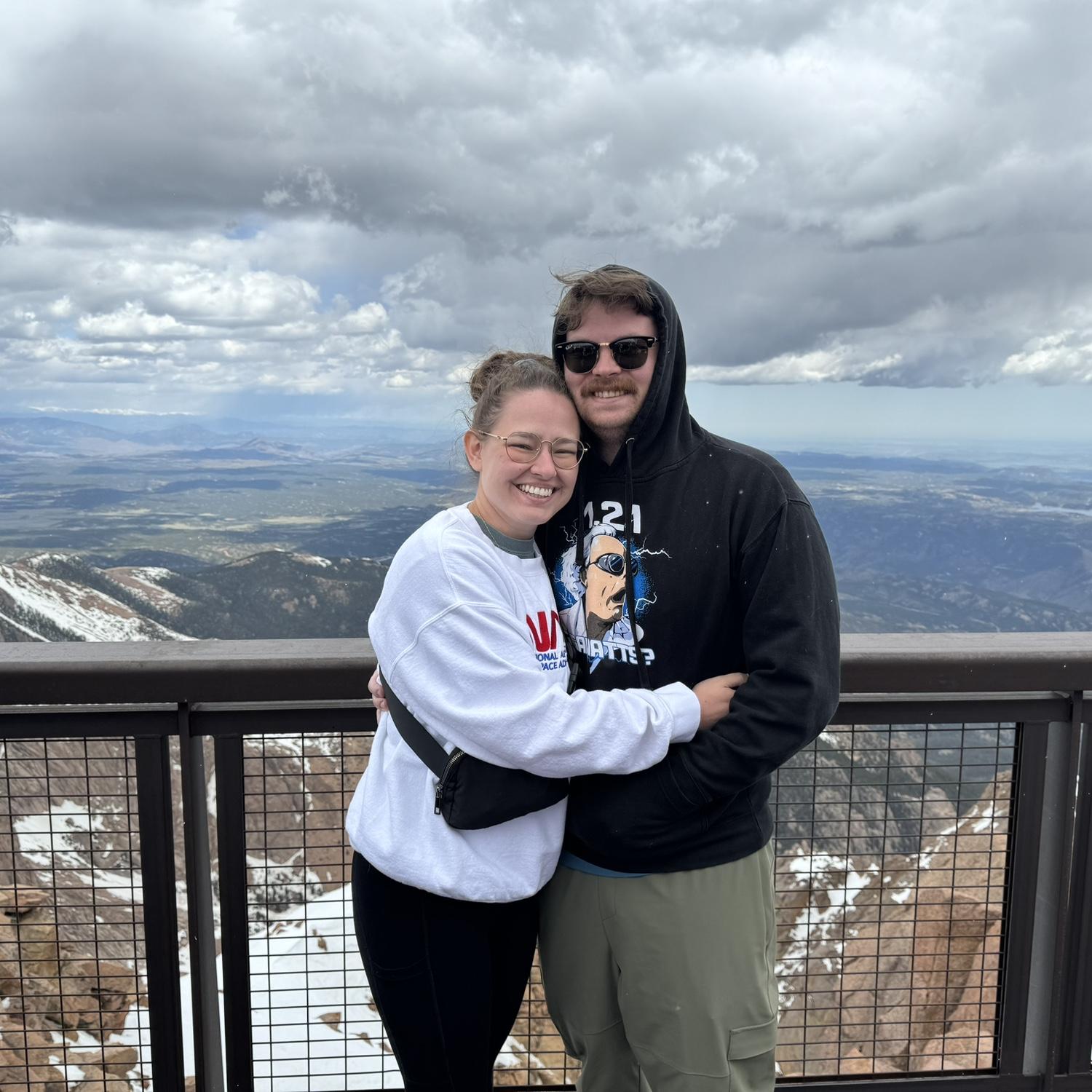 Top of Pikes Peak!