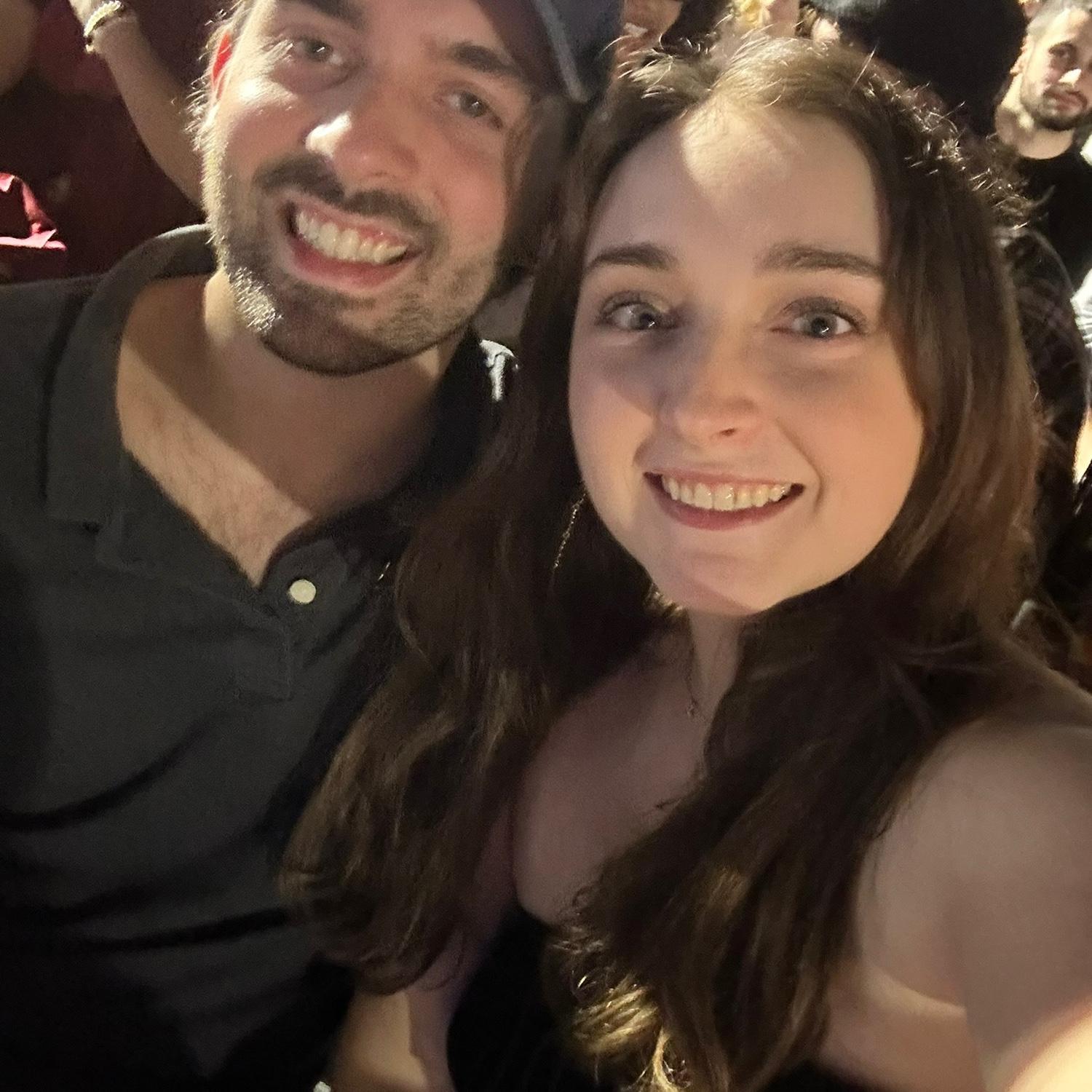 Hozier! First time for Seth, third for Macey. (October 2023)