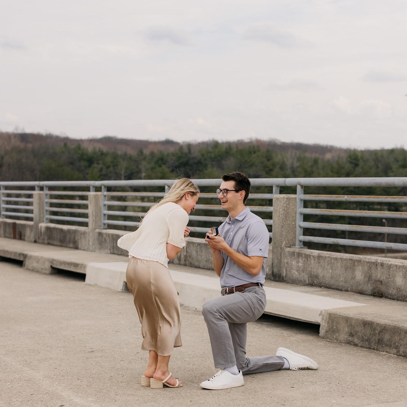 Jack popped the question!!