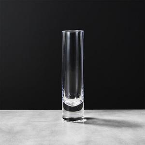 Clear Cylinder Vase 8"