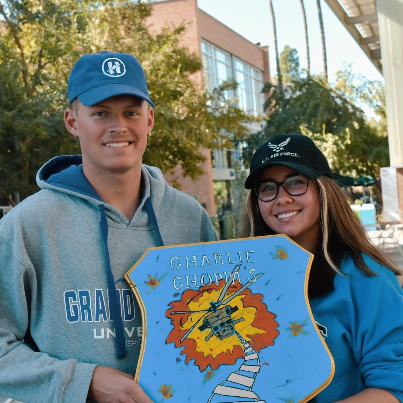 Completing our first semester of ROTC together!