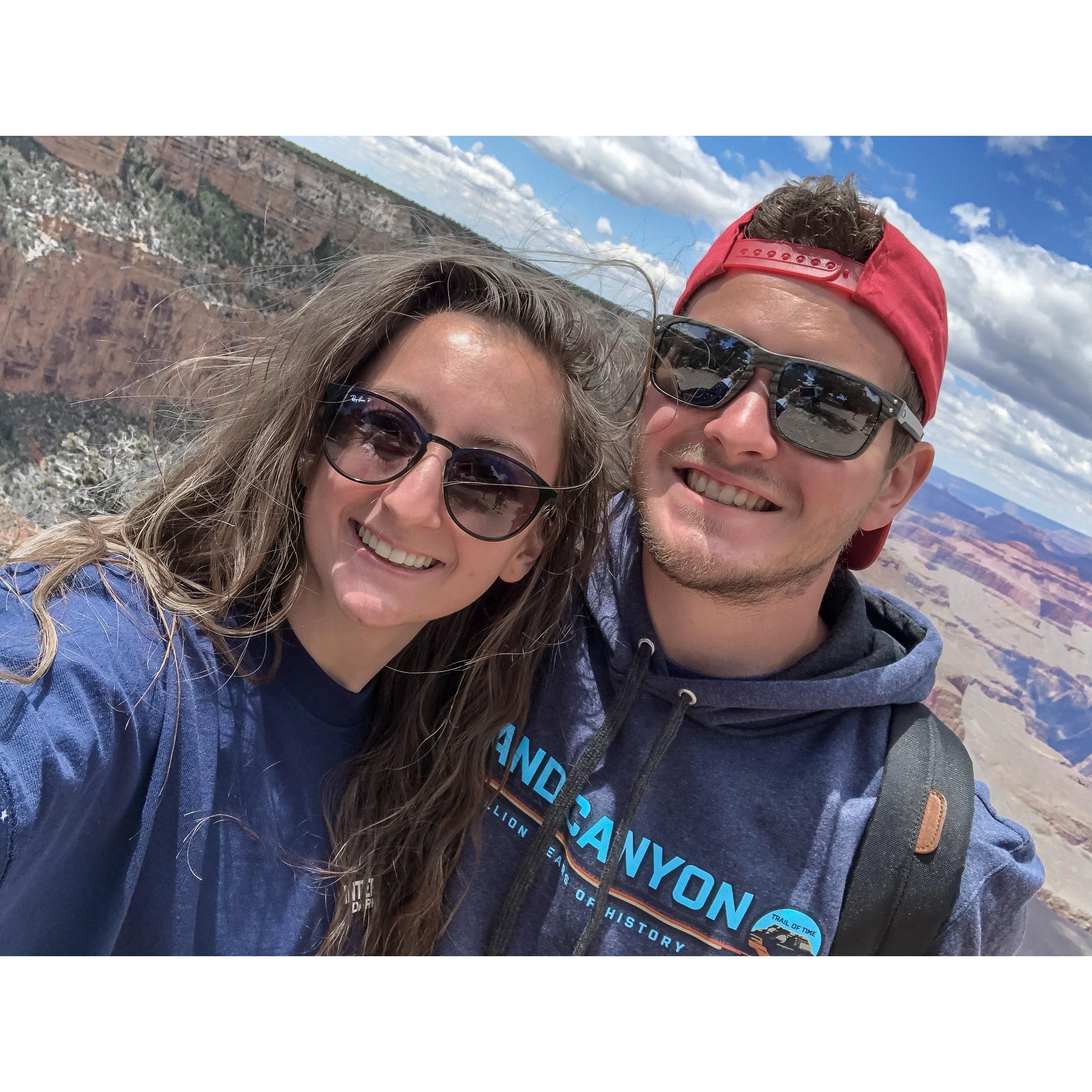 Our day trip to the Grand Canyon.