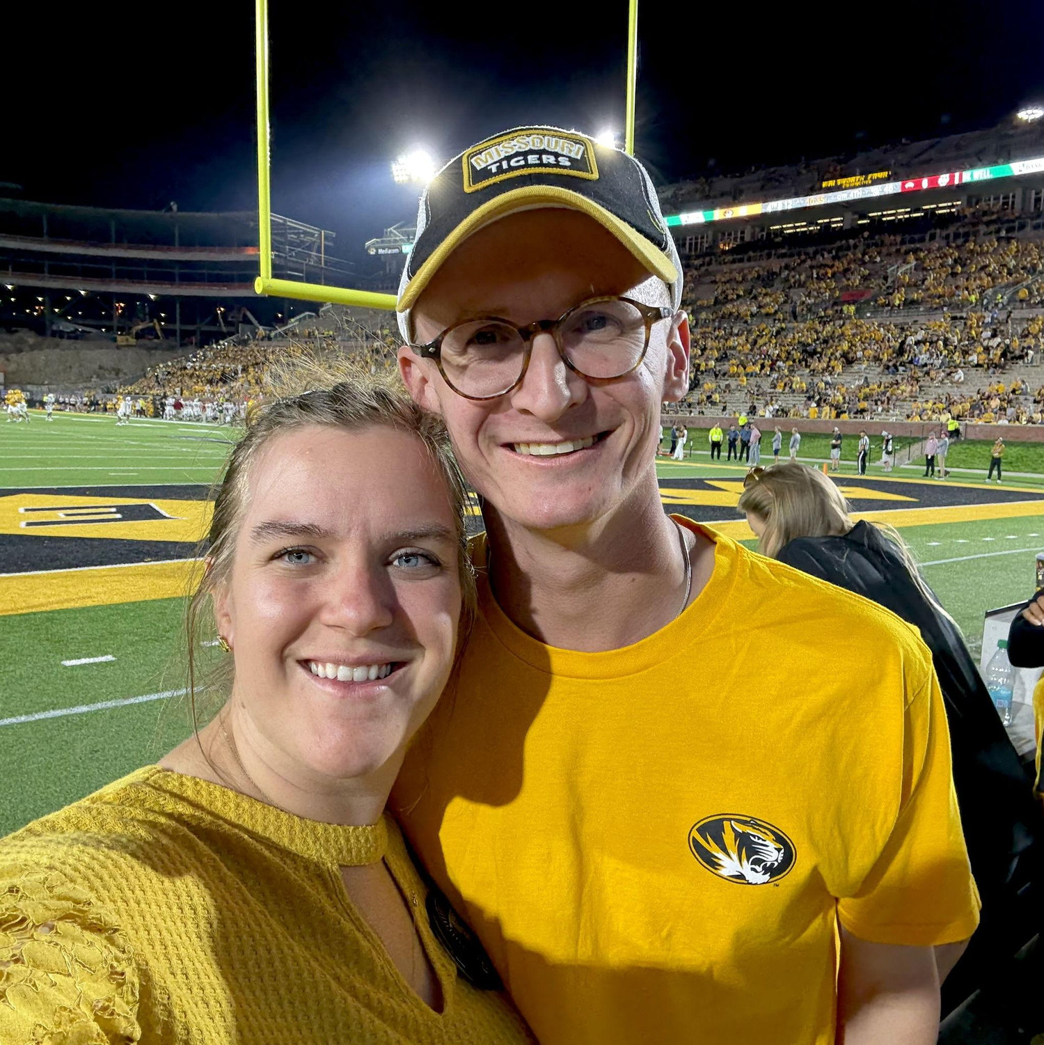 Max's first Mizzou Homecoming game