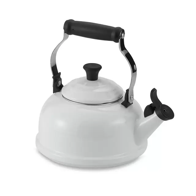 Le Creuset® 1.7 qt. Classic Whistling Tea Kettle in White