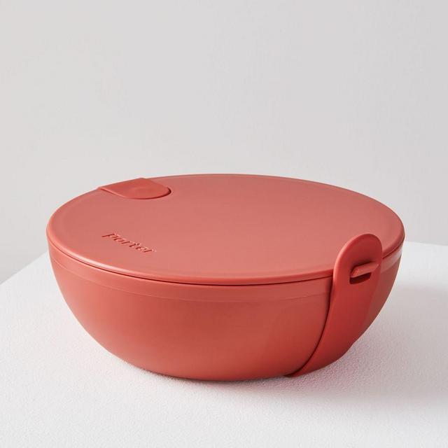 W&P Porter Plastic Lunch Bowl, Red
