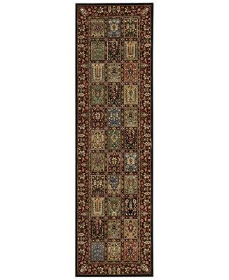 CLOSEOUT! Area Rug, Persian Arts BD01 Multi Color 2'3" x 8' Runner Rug