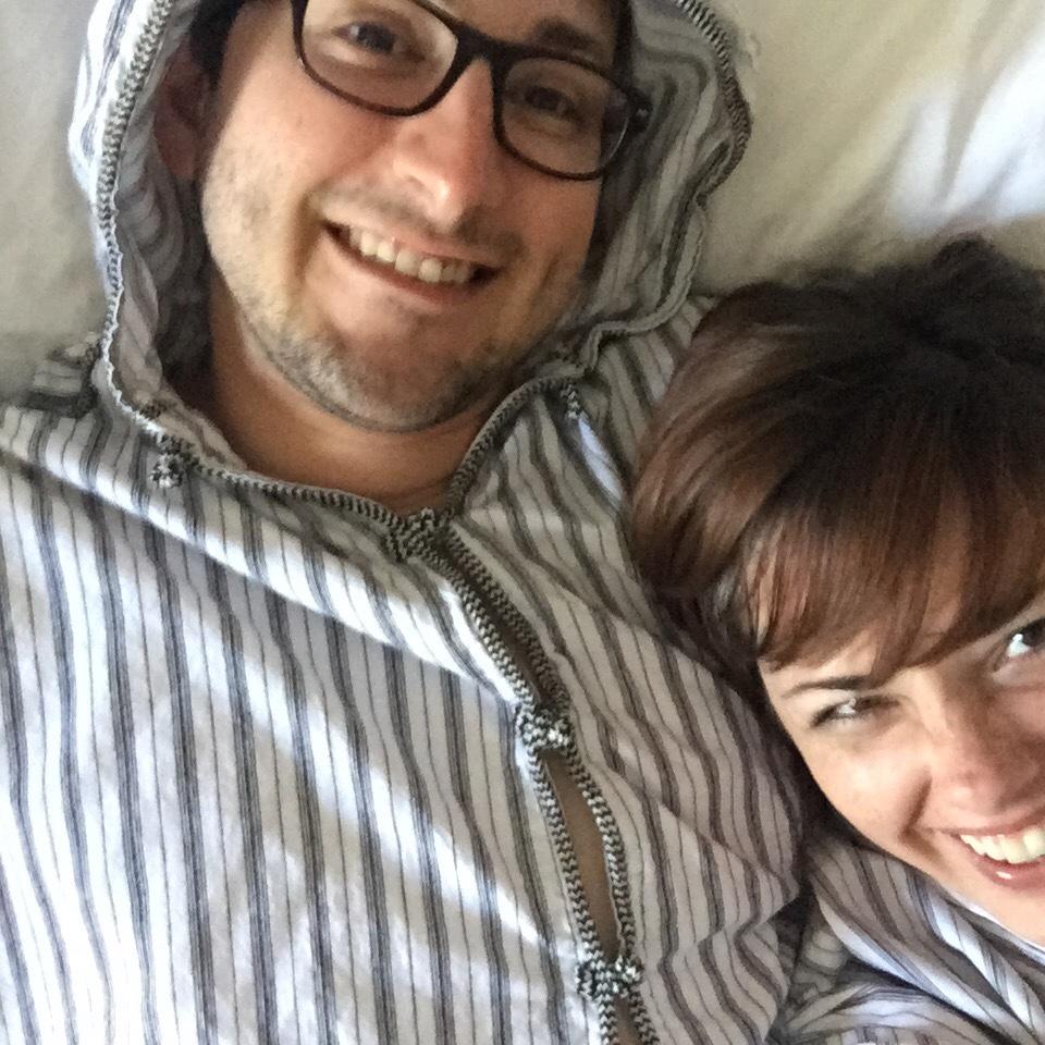 Our first weekend away together in Palm Springs.