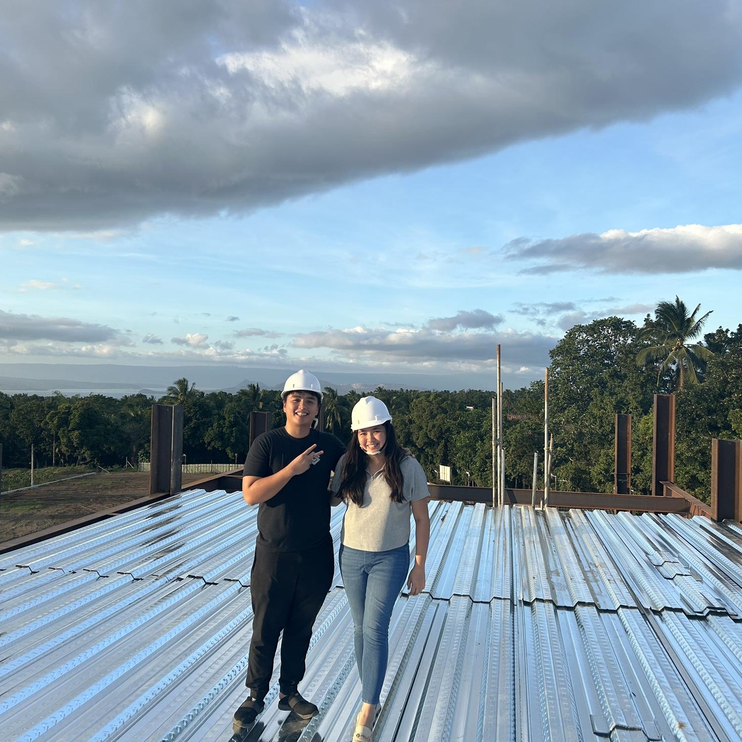 In every project or blessing that we have, we work together. Whether it’s a simple renovation, ground construction, or hotel design, we help each other. In good or in bad, side by side, we will do it.