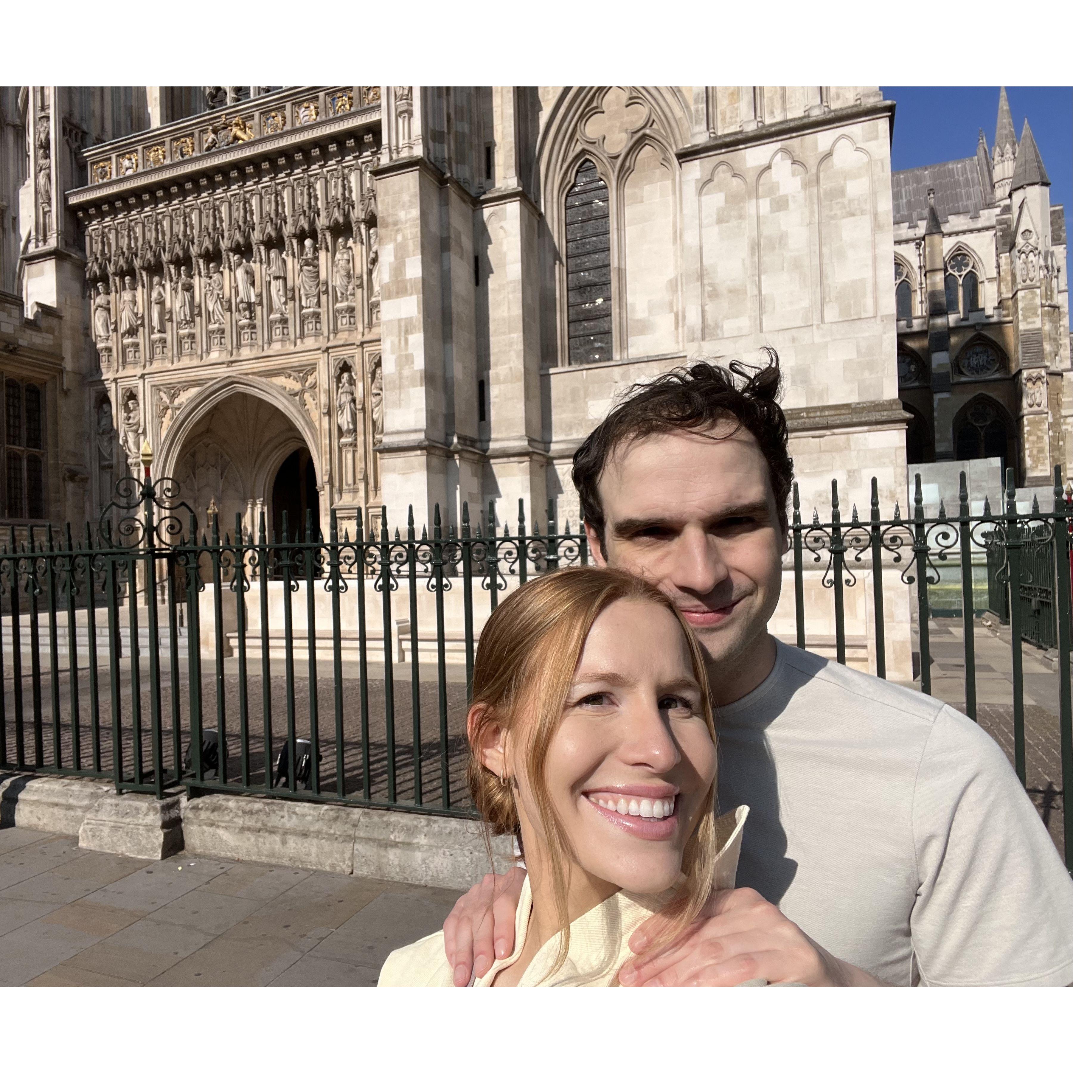 May 27th, 2023: Thank you to Chris for finally giving me the courage to fly to Europe! We met up with Abby and Ralf in London to celebrate her birthday.