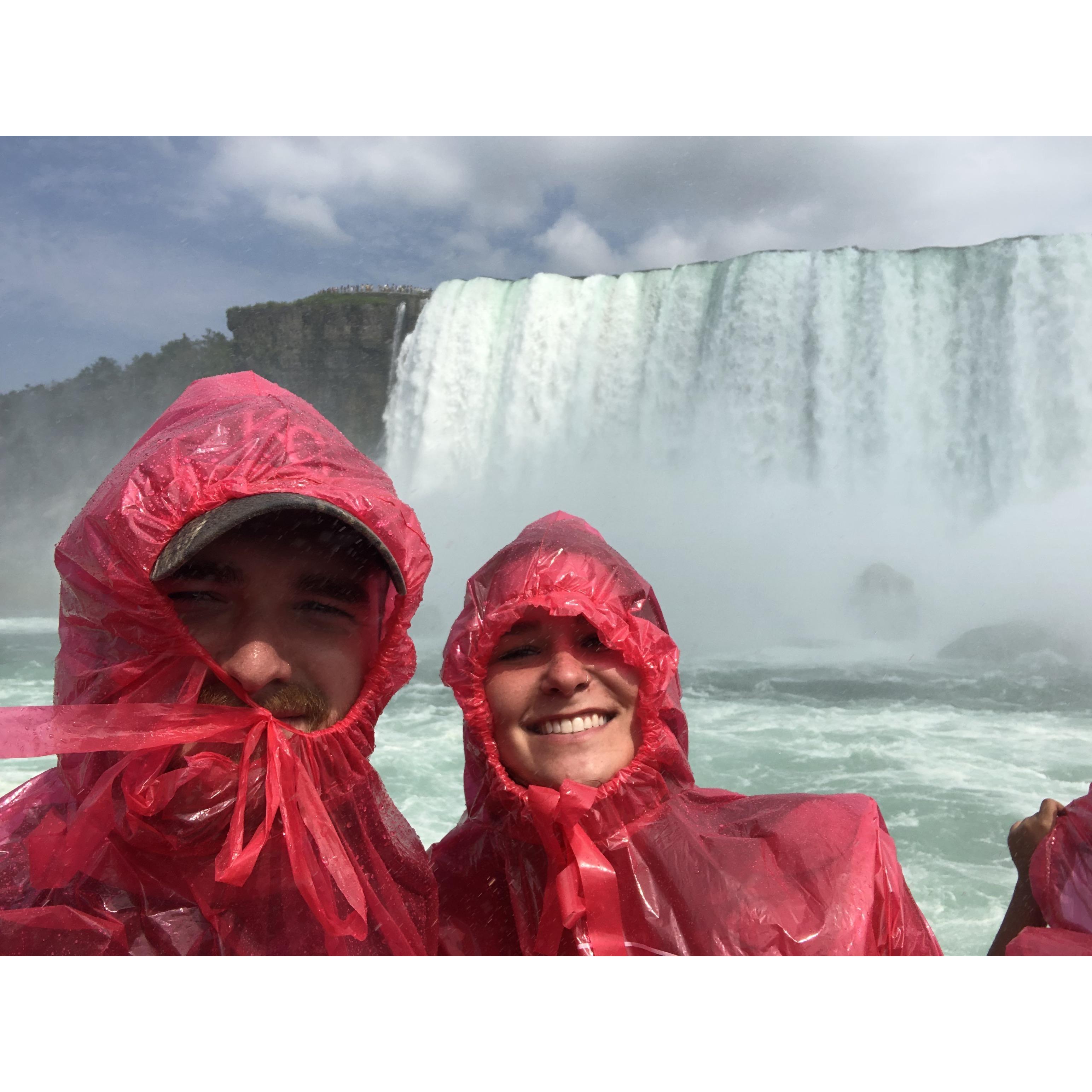 One of our many trips over the years; Niagara Falls