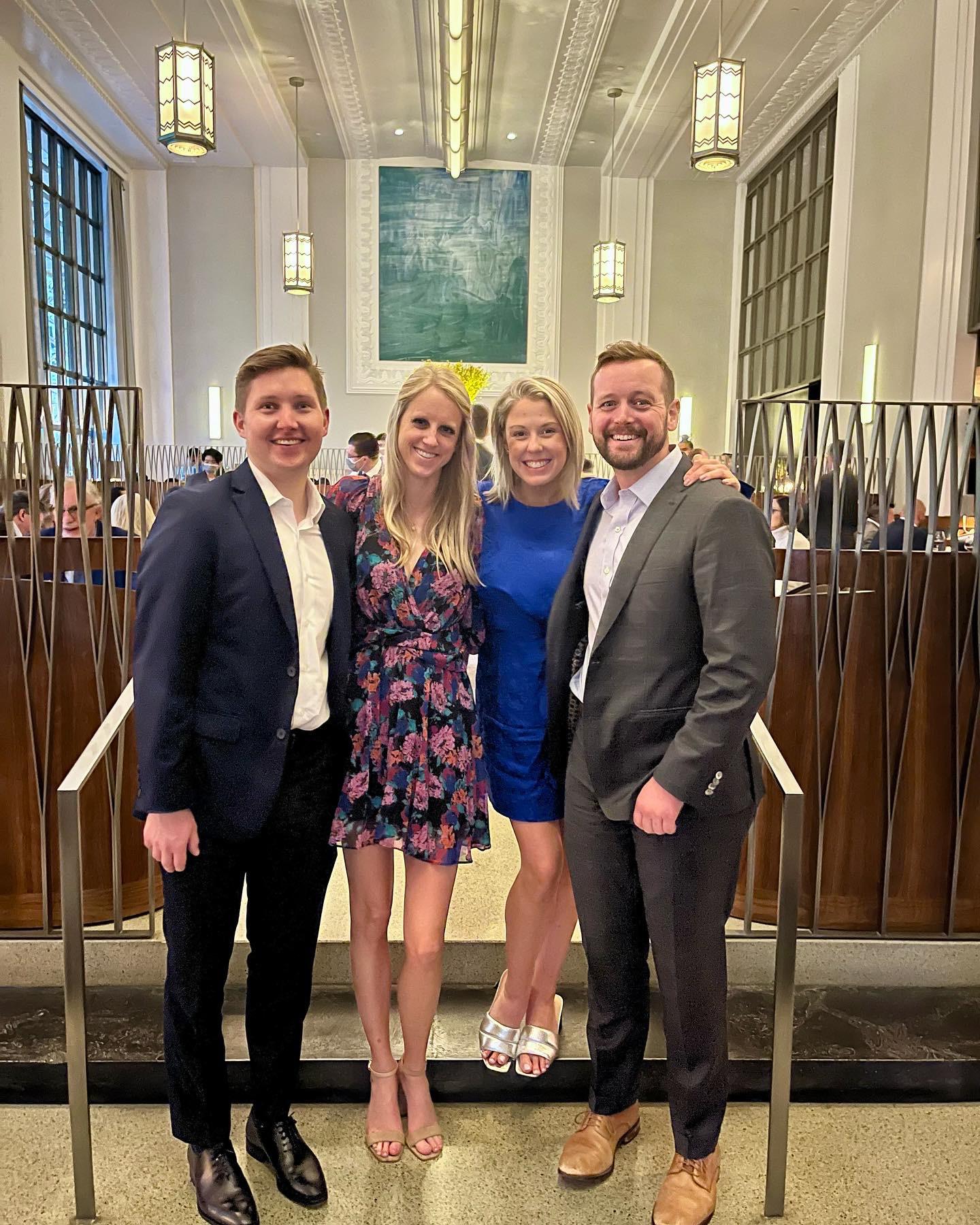 Eleven Madison Park before Hamilton w/ Michael & Natalie Watson