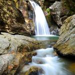 Hiking at Bingham Falls