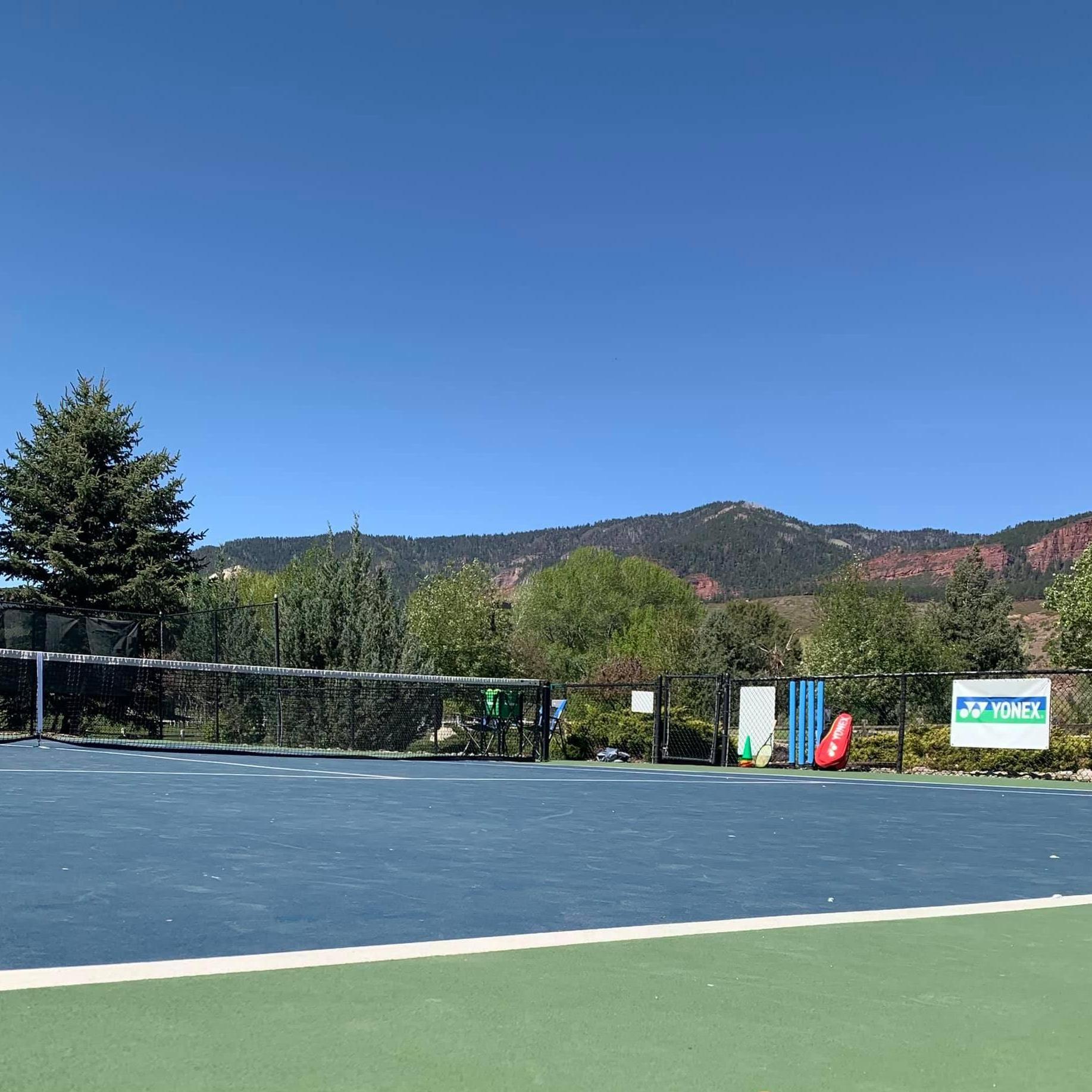 Dalton Ranch Tennis Courts (Friday morning)