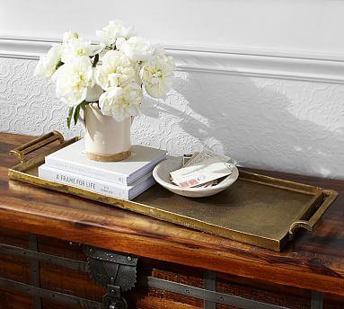 Long Metal Tray-Large