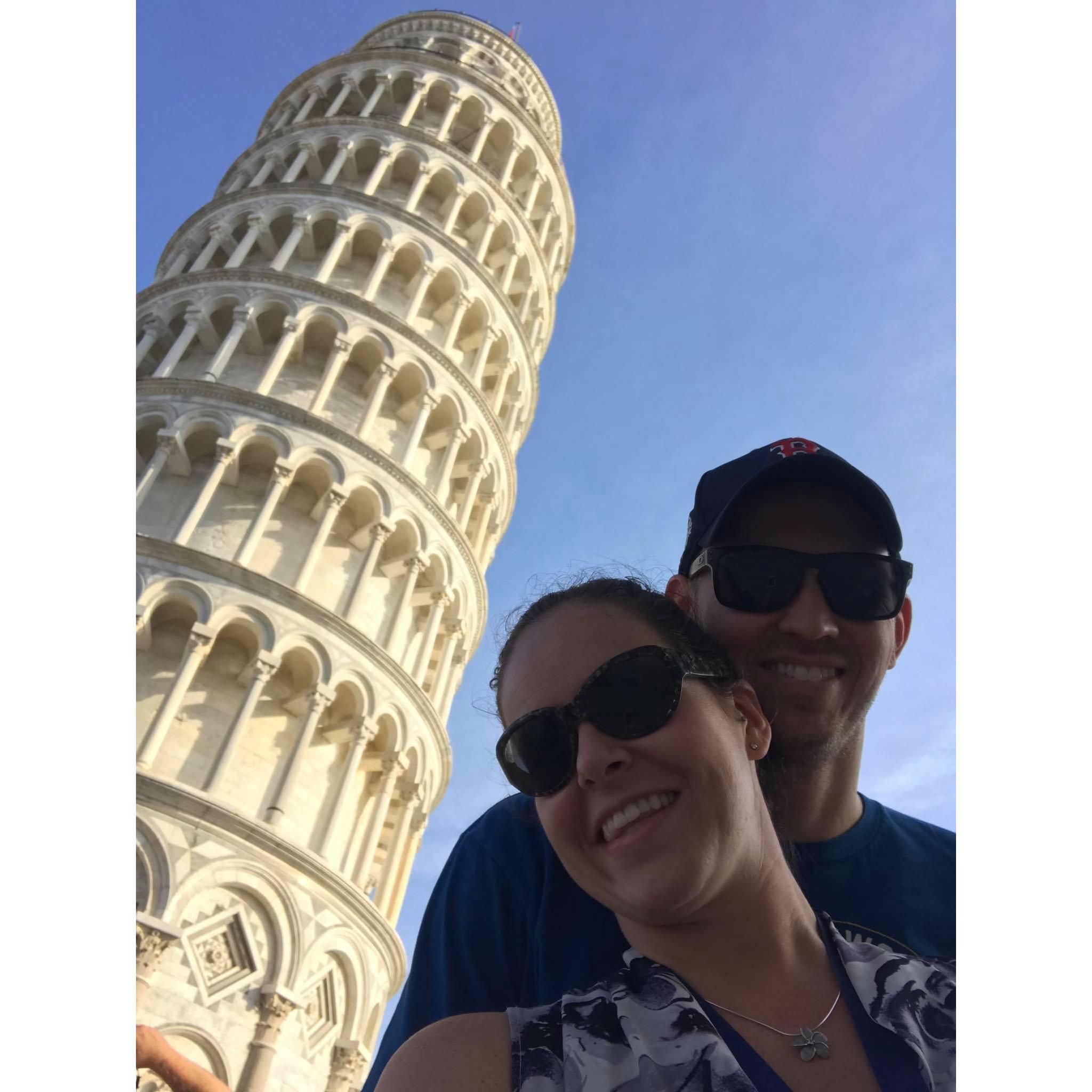 The Leaning Tower of Pizza =)