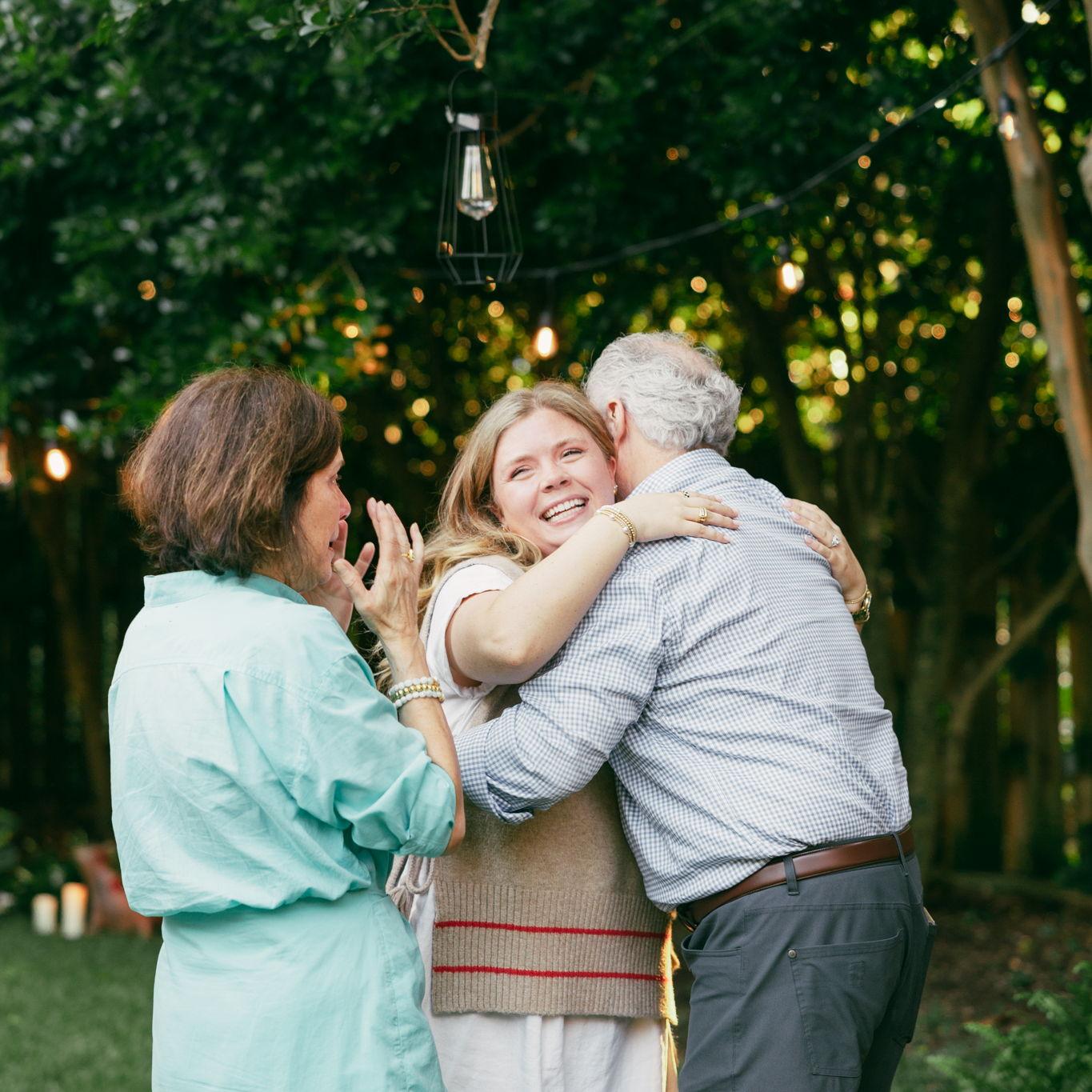 Leslie and Jay - looking forward to being part of their family
