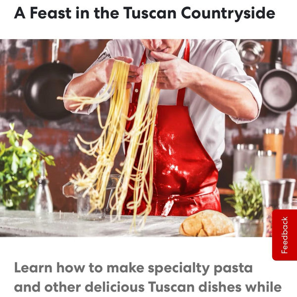 Cooking Class in Tuscany
