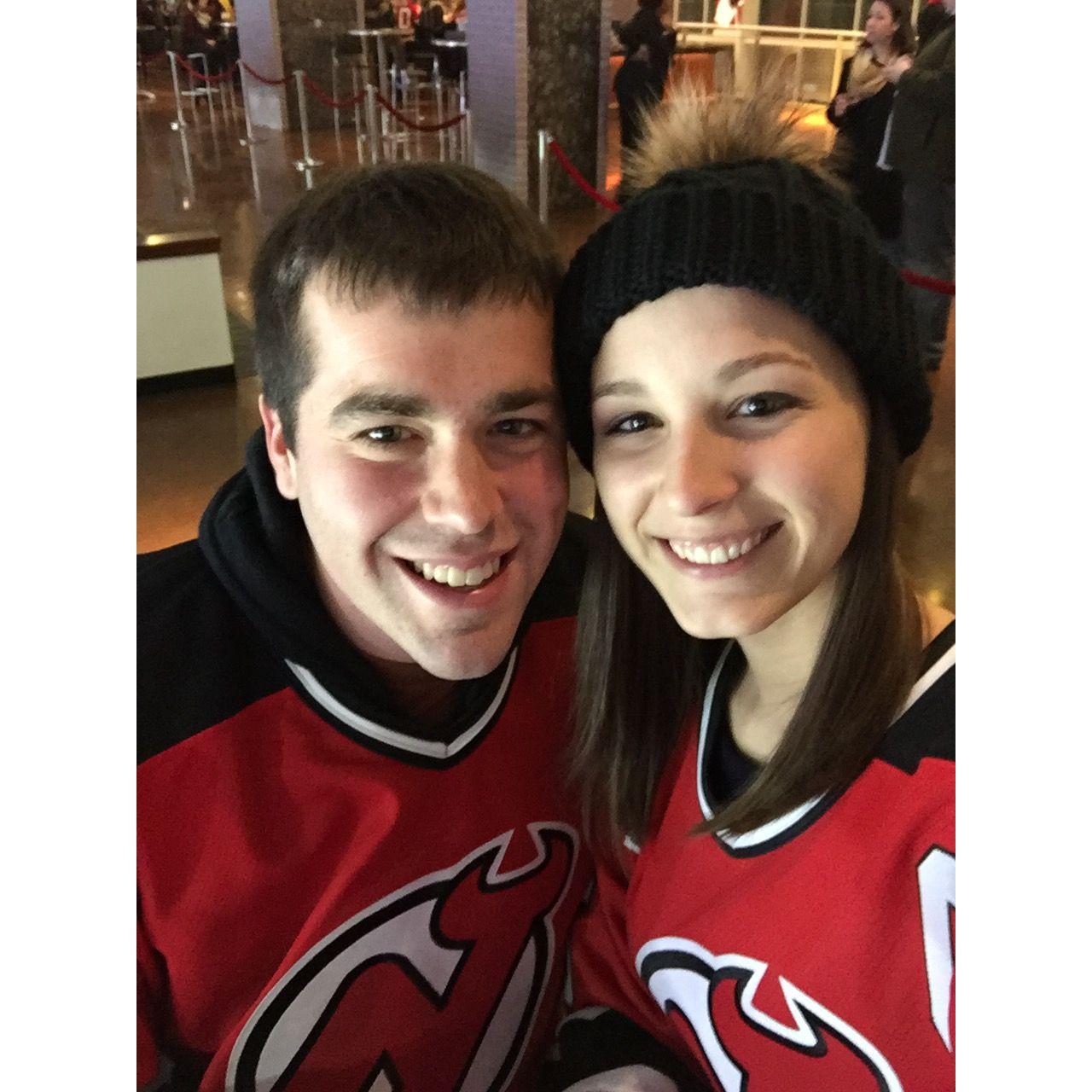 Our first selfie together :-)